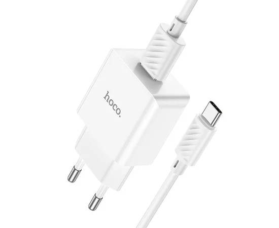 СЗУ HOCO C106A Leisure + Type-C White