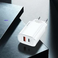 СЗУ Usams US-CC121 T35 QC3.0 + PD3.0 20W Белый