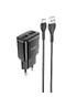 СЗУ HOCO C88A (2USB/2.4A) + Type-C Чорний