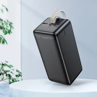 Портативное зарядное устройство Power Bank Hoco J111D Smart charge PD30W 50 000 mAh Black