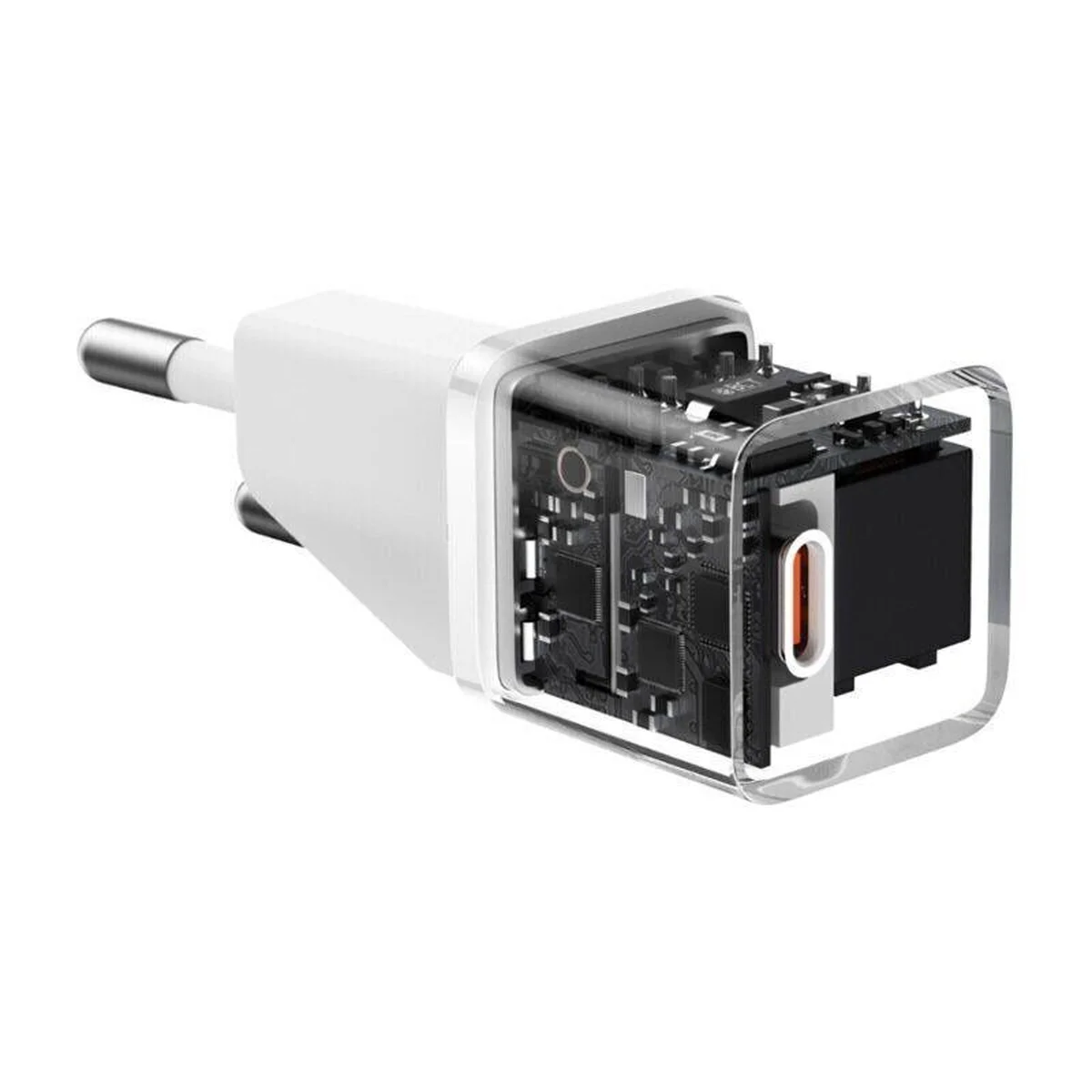 СЗУ Baseus GaN5 Fast Charger (mini) 1C 20W (CCGN05010) White