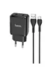 СЗУ HOCO N7 (2USB/2,1A) + USB - Type-C Черный