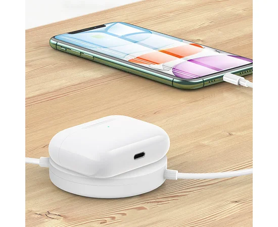 БЗУ Usams US-CC096 для Apple Watch + Lightning cable Белый