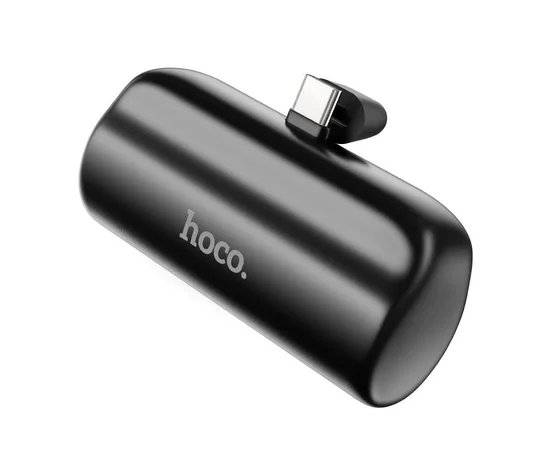 Портативное зарядное устройство Power Bank Hoco J106 Pocket Type-C 5000 mAh Black