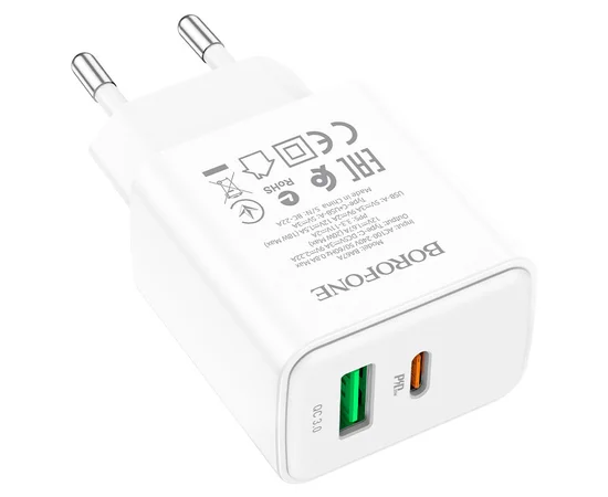 СЗУ Borofone BA67A PD20W+QC3.0 Белый