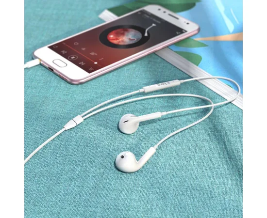 Стерео наушники Hoco M101 Max 3.5mm White