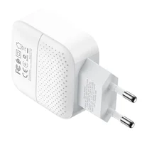 СЗУ Borofone BA46A PD 18W+QC3.0 (1USB/1Type-C/3A) Білий