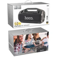 Bluetooth колонка Hoco HA3 с микрофоном Black