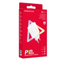 СЗУ Borofone BA57A Easy Speed PD20W Белый