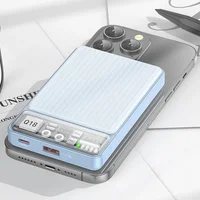 Портативное зарядное устройство Power Bank Hoco Q18 Tourer 22.5W с БЗУ 10 000 mAh Blue