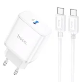 СЗУ Hoco C104A PD 20W Type-C to Type-C White