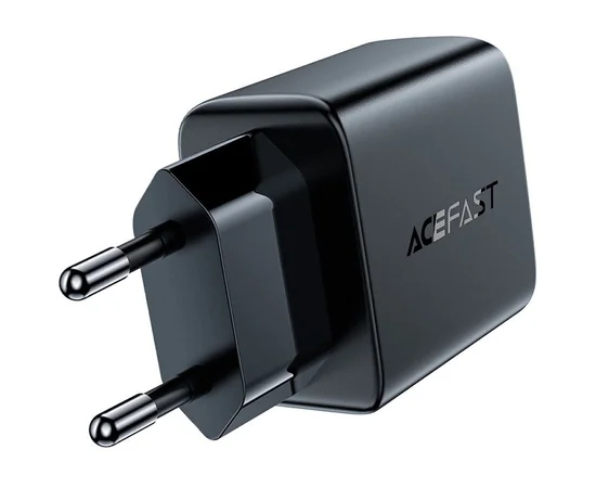 СЗУ Acefast A33 QC18W (USB-A+USB-A) dual port Black