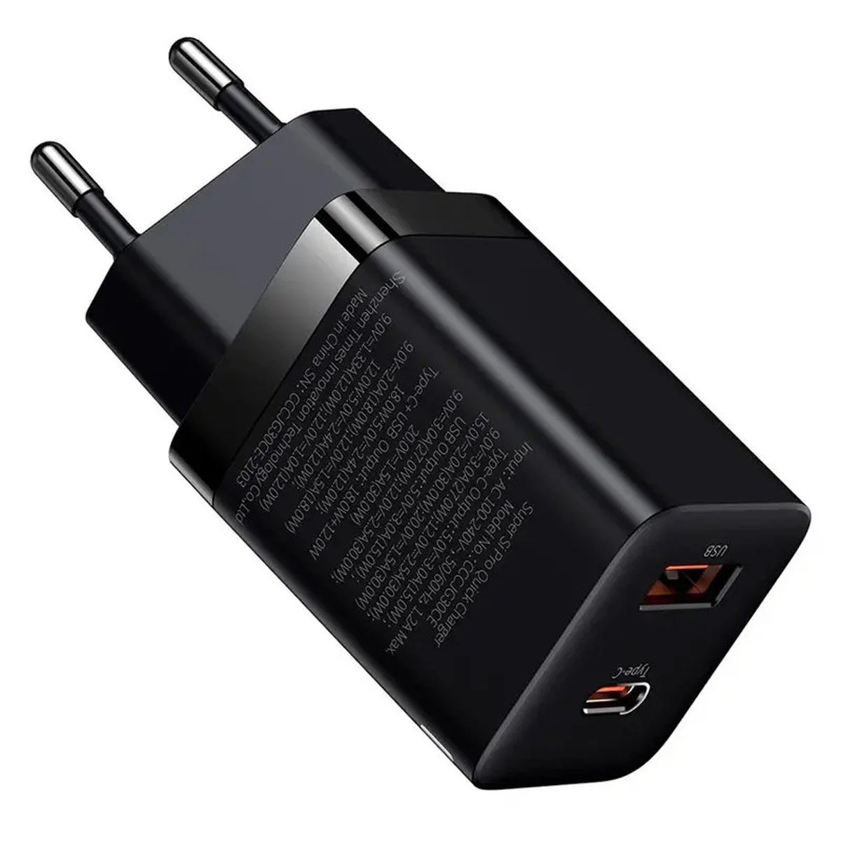СЗУ Baseus Super Si Pro Quick Charger 30W (CCSUPP-E) Black