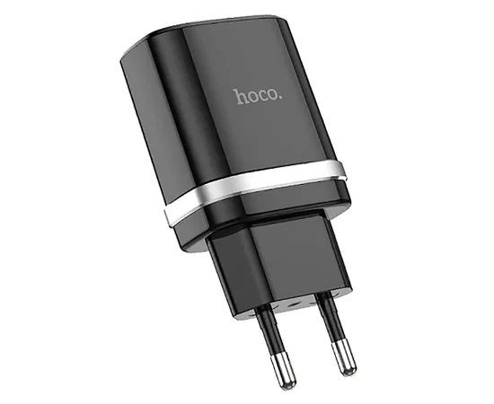 СЗУ Hoco C12Q Smart QC3.0 (1USB/3A) Черный