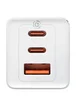 СЗУ Baseus GaN5 Pro 65W 2Type-C+USB 100W EU (CCGP12020) White