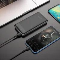 Портативний зарядний пристрій Power Bank BOROFONE BJ19 Incredible PD20W+QC3.0 10000 mAh Чорний