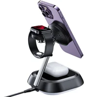 БЗУ Acefast E16 desktop 3-in-1 Black