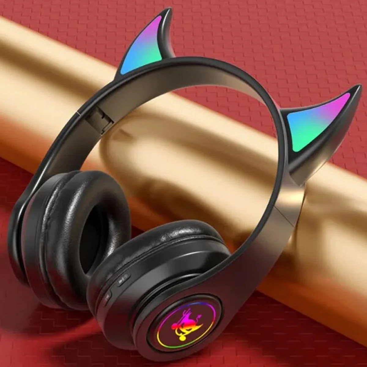 Накладные беспроводные наушники Devil's Horn STN-29 Black