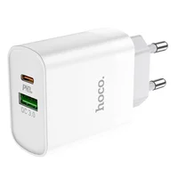 СЗУ HOCO C80A PD 20W+QC3.0 Type-C + USB Білий