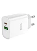 СЗУ HOCO C80A PD 20W+QC3.0 Type-C + USB Белый