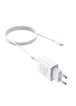 СЗУ HOCO C81A (1USB/2.1A) + Type-C Белый