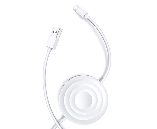 БЗУ Usams US-CC096 для Apple Watch + Lightning cable Белый