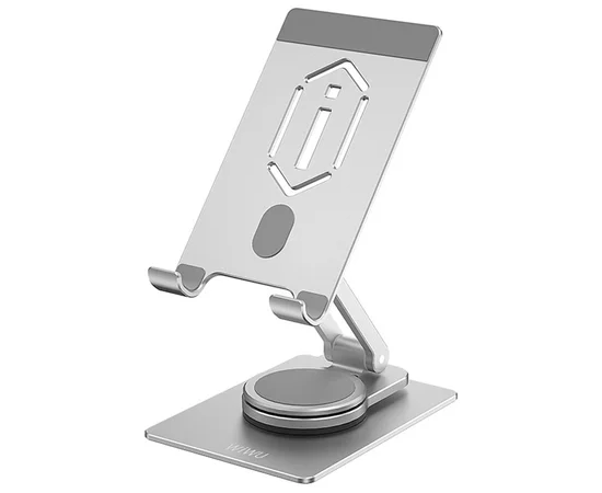 Підставка для планшетів WIWU ZM107 Desktop Rotation Stand For Tablet up to 12.9 inch Silver