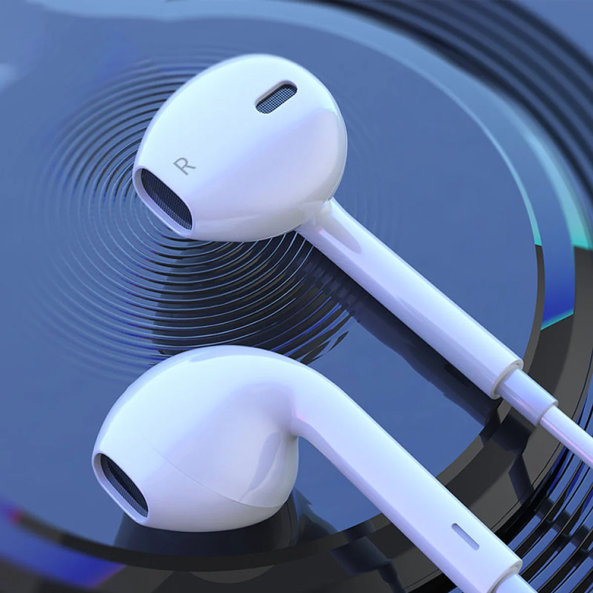 Стерео наушники Hoco M101 3.5mm White