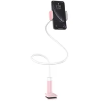 Держатель настольный Hoco PH23 Balu Pink white