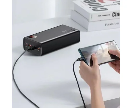 Портативное зарядное устройство Baseus Adaman Digital Display 22.5W 40000mAh (PPAD020101) Black