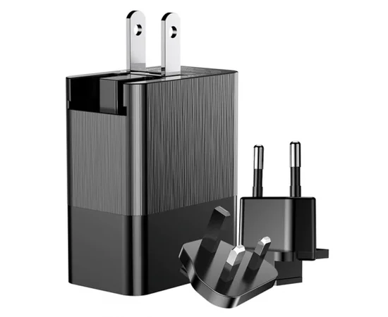 СЗУ Baseus Duke Universal Travel (EU+UK+US) Черный