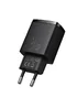 СЗУ Baseus Compact Quick Charger 20W QC+PD (Type-C+1USB) (CCXJ-B) Black