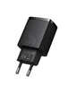 СЗУ Baseus Compact Quick Charger 20W QC+PD (Type-C+1USB) (CCXJ-B) Black