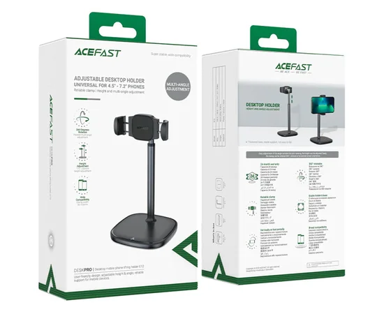 Держатель настольный Acefast E12 Black