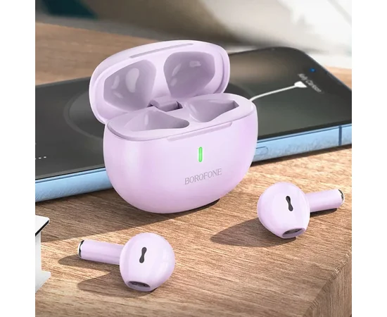 Беспроводные TWS наушники BOROFONE BW33 Dream Purple