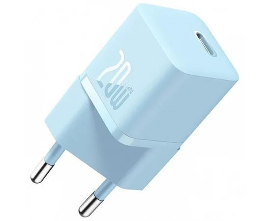 СЗУ Baseus GaN5 Fast Charger (mini) 1C 20W (CCGN05010) Blue