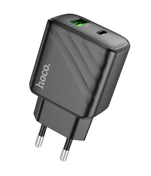 СЗУ Hoco CS23A Sunlight PD30W+QC3.0 Black