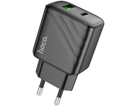 СЗУ Hoco CS23A Sunlight PD30W+QC3.0 Black