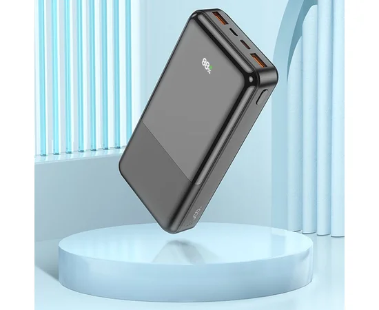 Портативное зарядное устройство Power Bank Hoco J108A Universe 22.5W 20000 mAh Black