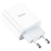 СЗУ HOCO C97A PD20W+QC3.0 (1USB/1Type-C/3A) Белый