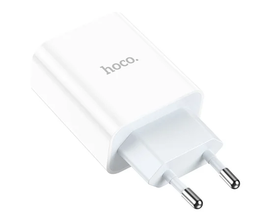 СЗУ HOCO C97A PD20W+QC3.0 (1USB/1Type-C/3A) Белый