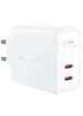 СЗУ Acefast A29 PD50W GaN (USB-C+USB-C) dual port White