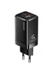 СЗУ Usams US-CC137 T41 47W GaN PD + QC Mini Черный