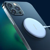 БЗУ Usams US-CD160 W2,15W, Type-C (магнитный) Серебряный