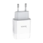 СЗУ Hoco C72A (1USB / 2.1A) Білий