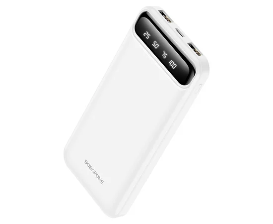 Портативное зарядное устройство Power Bank BOROFONE BJ14 10000 mAh Белый