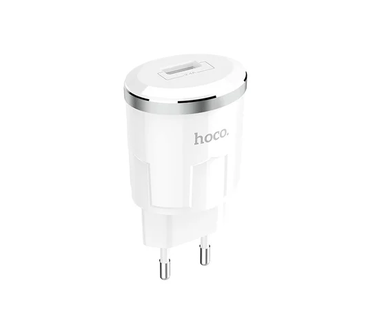 СЗУ Hoco C37A  2.4A 1USB white