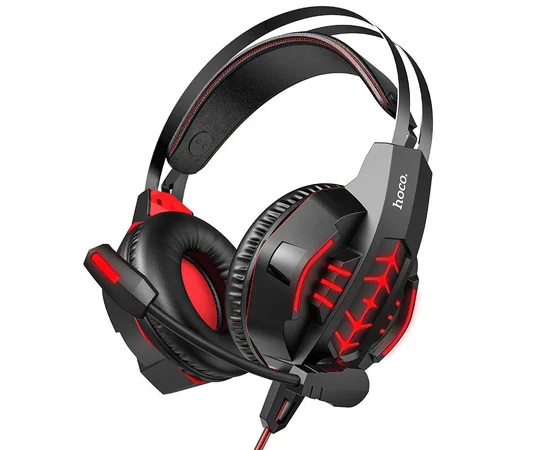 Стерео Наушники Hoco W102 Cool Tour Красный