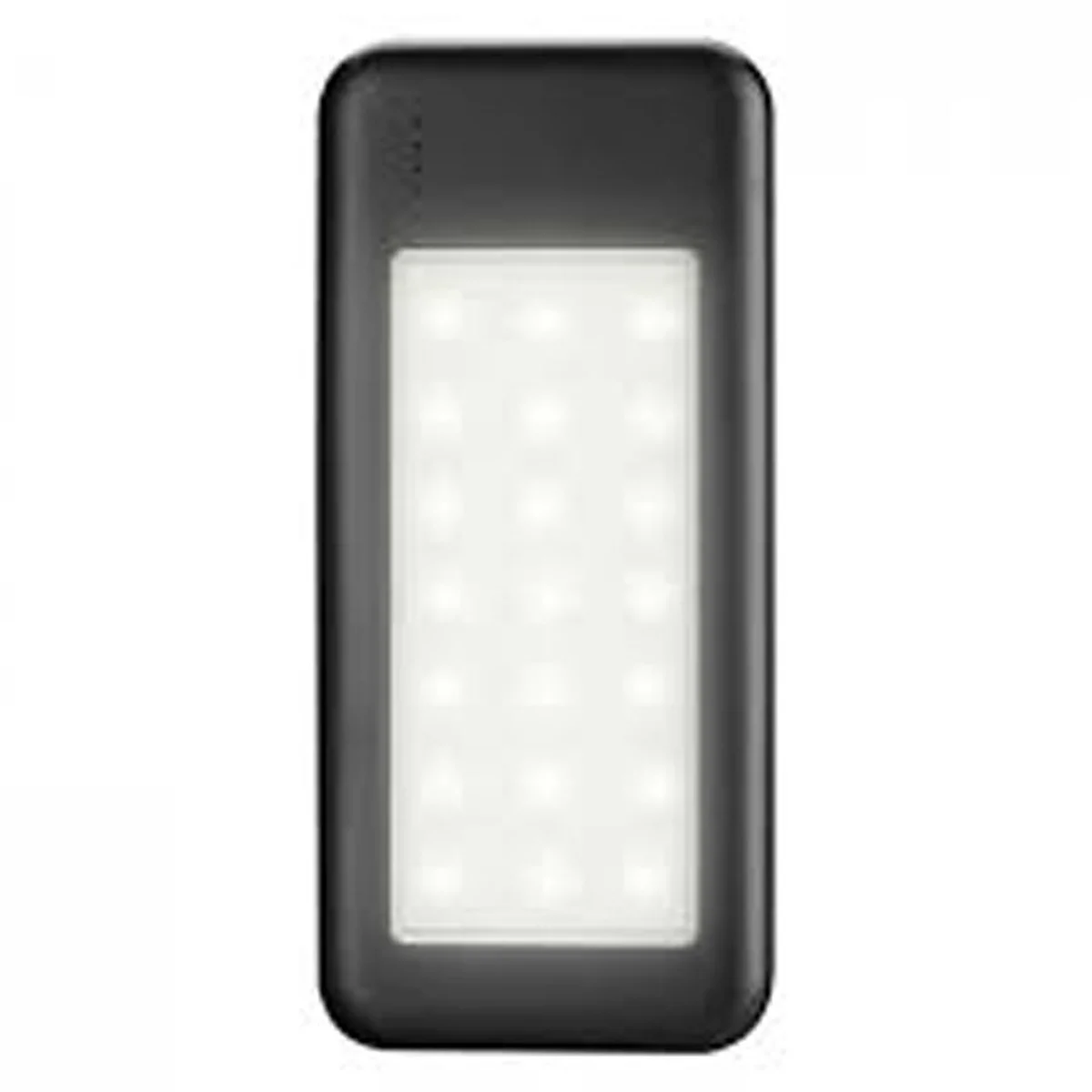 Портативний зарядний пристрій Power Bank S-link 10000 mAh 2 USB with 10 LED Light and Charge Cable Чорний