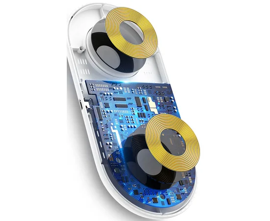 БЗУ Usams US-CD120 2in1 Белый